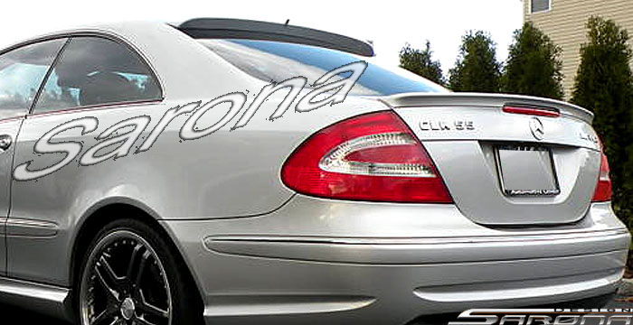 Custom Mercedes CLK  Coupe Roof Wing (2003 - 2006) - $299.00 (Part #MB-044-RW)